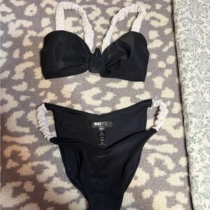 Beach Riot Black and White Bikini